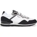 Pepe Jeans Pepe Jeanstil mænd. PMS40035 London life træningssko i læder, hvide (45), Fast, Blonder, Casual