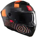 Mt Helmets Atom 2 Sv Strange Modulær Hjelm