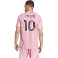 Adidas Inter Miami Cf 25/26 Messi Authentic Hjem T-shirt Med Korte ærmer