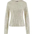 Urban Classics Sequins T-shirt Med Lange ærmer