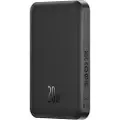 Baseus Magnetisk mini-powerbank Baseus 5000mAh, USB-C 20W (sort)