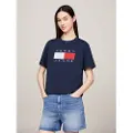 Tommy Hilfiger Bxy Flag Ext T-shirt Med Korte ærmer