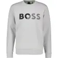 Hugo Boss BOSStil mænd. 50535117 Sweatshirt Salbo grå (XL), Casual, Bomuld