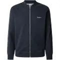Pepe Jeans Pepe Jeanstil mænd. PM582836 Bomberjakke Duke navy (L), Casual, Bomuld, Bæredygtig, Blå