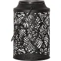 Star Trading - Solcellelanterne Leafy 17cm - Sort - Bordlamper udendørs - - Homeroom