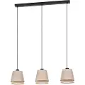 Eglo - Pendel Tabley 3-Light - Natur - Loftpendler - - Homeroom