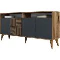 Hannah Home - Aflastningsbord Milana 160 cm - Brun - Skænke & sideboards - - Homeroom