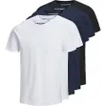 Jack & Jones Organic Basic 5 Pack T-shirt Med Korte ærmer