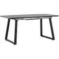 Venture Home - Spisebord Irene, 85 x 160 - 200 cm - Sort - Spiseborde - - Homeroom