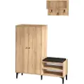 Hannah Home - Entrémøbel Jess - Beige - Entrémøbler - - Homeroom