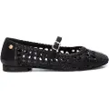 Carmela Carmelatil kvinder. 16209703-NEGRO Ballerinaer i læder 162097 sort (37), Fast, Spænder, Casual