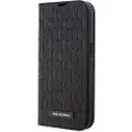 Karl Lagerfeld Klbkp14xsaklhpk Iphone 14 Pro Max 6.7 Book Saffiano Monogram Telefonetui