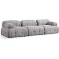 Atelier Del Sofa - 3-sæders sofa Muffin - Grå - 3-pers. sofaer - - Homeroom