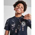 Nike Chelsea FC Academy Pro SE Nike opvarmningstrøje til fodbold med korte ærmer til større børn - blå