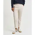 Gant Ganttil kvinder. 4150237 Slim Fit Kjolebukser Cigaret beige (40), Casual, Bomuld