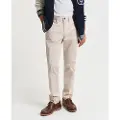 Gant Ganttil mænd. 1505221 Slim fit chinobukser i beige twill (30/34), Casual, Bomuld