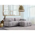 Atelier Del Sofa - Hjørnesofa Muffin 3-sædet - Grå - Sofaer med chaiselong - - Homeroom