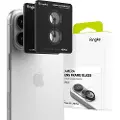 Ringke iPhone 16/16 Plus Ringke Kamera Linse Hærdet Glas Beskytter - 2 Stk. - Sort
