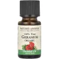 Natures Answer 100% ren økologisk geranium æterisk olie - 15 ml