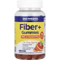 Enzymedica Fiber+ Vingummier, Blodappelsin - 90 vingummier