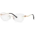 Chopard Vchl85s Oval Damebriller