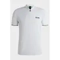 Hugo Boss Pariq Toc Ripstop 10270219 Kortærmet Polo