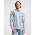 Lee Button Down Skjorte Med Lange ærmer
