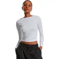 Urban Classics Ruffled Super Slim T-shirt Med Lange ærmer 2 Enheder