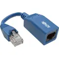 Tripp Lite Cisco Console Rollover Adapter Cable Rj-45 Cat6 0.127m. Blå