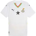 Puma Ghana 2025 Home Jersey Men, Clothing, White/Pelé Yellow, S
