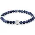 Tommy Hilfiger Tommy Jeanstil mænd. 2790608 Armbånd med blå sten (OSFA), Casual, Strop, Rustfrit stål