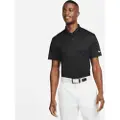 Nike Dri-FIT Victory-golfpolo til mænd - sort