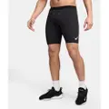 Nike AeroSwift Dri-FIT ADV-løbetights i 1/2 længde til mænd - sort