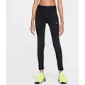 Nike Pro Therma-FIT-leggings med mellemhøj talje - sort