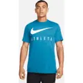 Nike Dri-FIT-trænings-T-shirt til mænd - blå