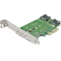 StarTech.com 3pt M.2 Ssd Adapter Card 1x Pcie (nvme) 2x Sata M.2