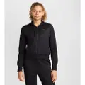 Nike Therma-FIT One-hættetrøje med lynlås til kvinder - sort