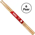 Sela Professional 7A Maple Drumsticks 6 Pack