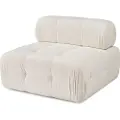 Atelier Del Sofa - 1-sædet sofa Puca Middle - Beige - Sofamoduler - - Homeroom