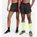 Nike Stride Dri-FIT-løbeshorts med indershorts (13 cm) til mænd - sort