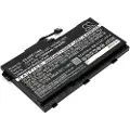 24hShop Batteri til notebook, bærbar computer til HP ZBook 17 G3, ZBook 17 G3 V1Q04UT og andre