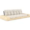 Karup - Base Sovesofa m. 2 sidebokse Tre-personers - Hvid - Sovesofaer - - Homeroom