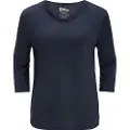 Jack Wolfskin Mola 3/4 ærmet T-shirt
