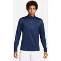 Nike Victory-Dri-FIT-golftrøje med 1/2 lynlås til mænd - blå