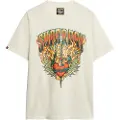 Superdry Biker Rock Graphic Loose T-shirt Med Korte ærmer