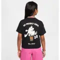 Nike SB T-shirt til større børn (piger) - sort