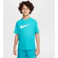 Nike Kortærmet Nike Multi Dri-FIT-overdel til større børn (drenge) - grøn