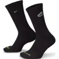 Nike Polstrede Nike Everyday-crewstrømper (1 par) - sort