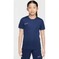 Nike Academy Dri-FIT-fodboldtrøje til større børn - blå
