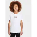 Nike Sportswear-T-shirt til større børn - hvid